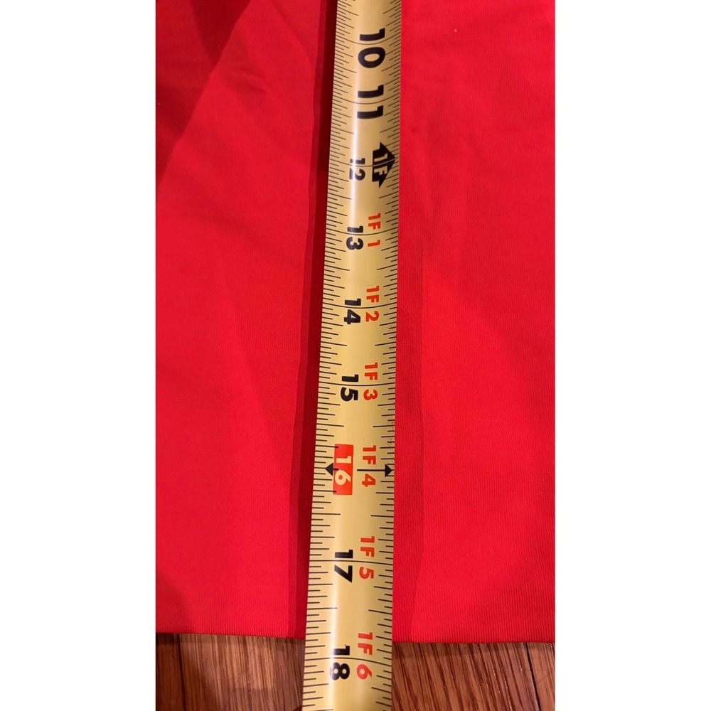 Aritzia Babaton Contour Tube Top Orange Strapless Bodysuit Fabric Large - Picture 5 of 5